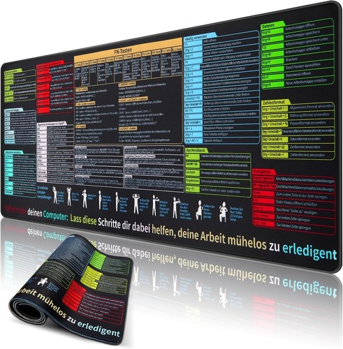 Excel schreibtischunterlage - excel,