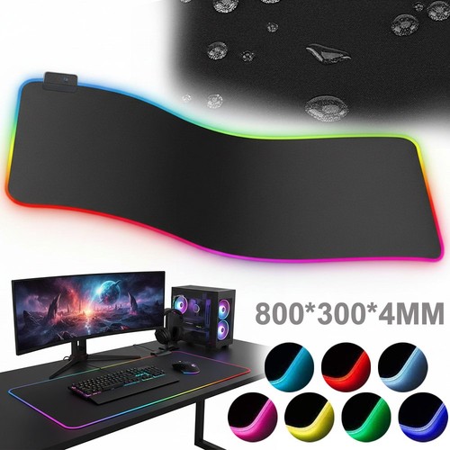 Xxl rgb gaming mauspad - gaming, led